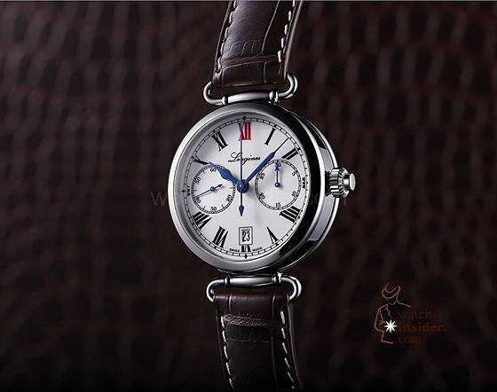 Chronographe Long-Colonne-Roues à une seule pièce