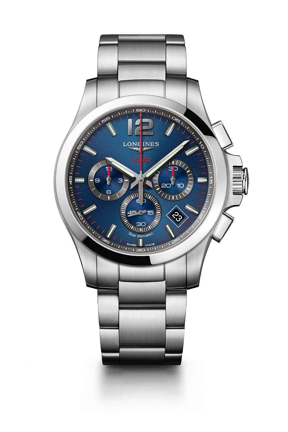 Longines Conquest V H P A New Quartz Revolution WatchTime USA s Longines Conquest V H P A New Quartz Revolution WatchTime USA s
