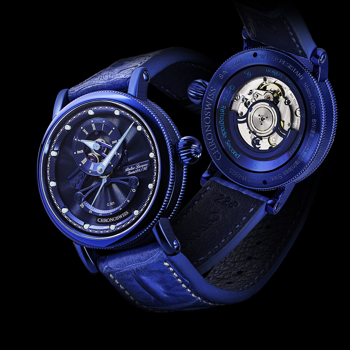 Chronoswiss Flying Grand Regulator Open Gear ReSec Hits Like A Bolt 